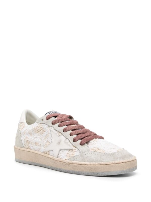 Golden Goose Ball Star embroidered-panels sneakers - Image 2