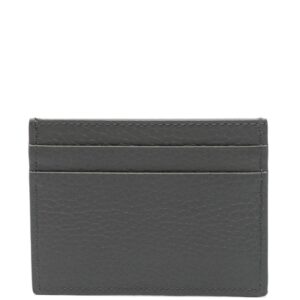 Dolce & Gabbana embossed-logo leather cardholder