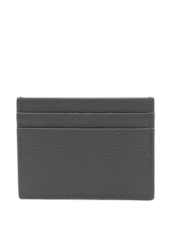 Dolce & Gabbana embossed-logo leather cardholder
