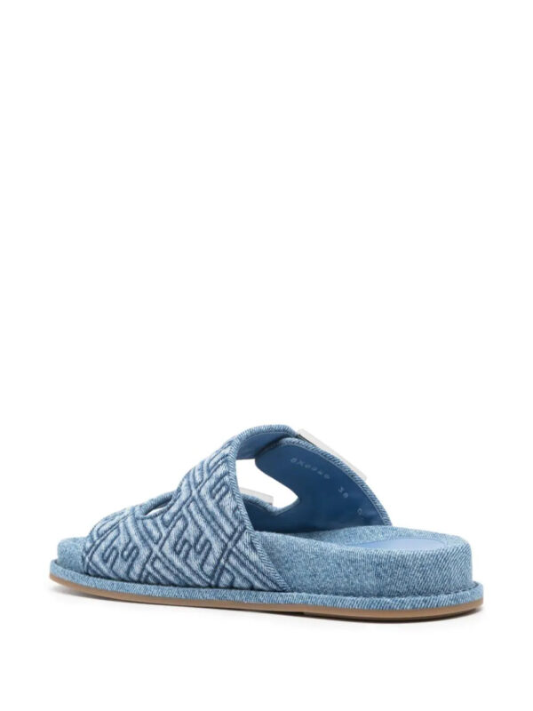 FENDI  Feel denim sandals - Image 3