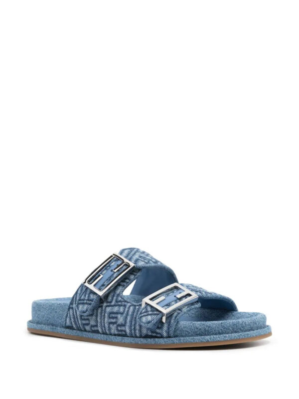FENDI  Feel denim sandals - Image 2