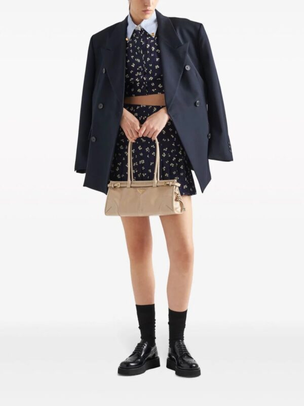 Prada  clover-print silk shirt - Image 2