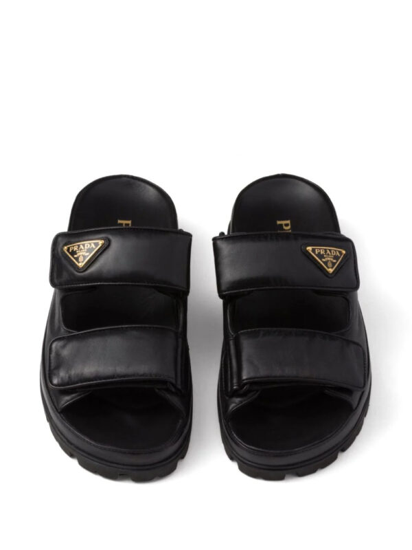 Prada  padded leather slides - Image 4