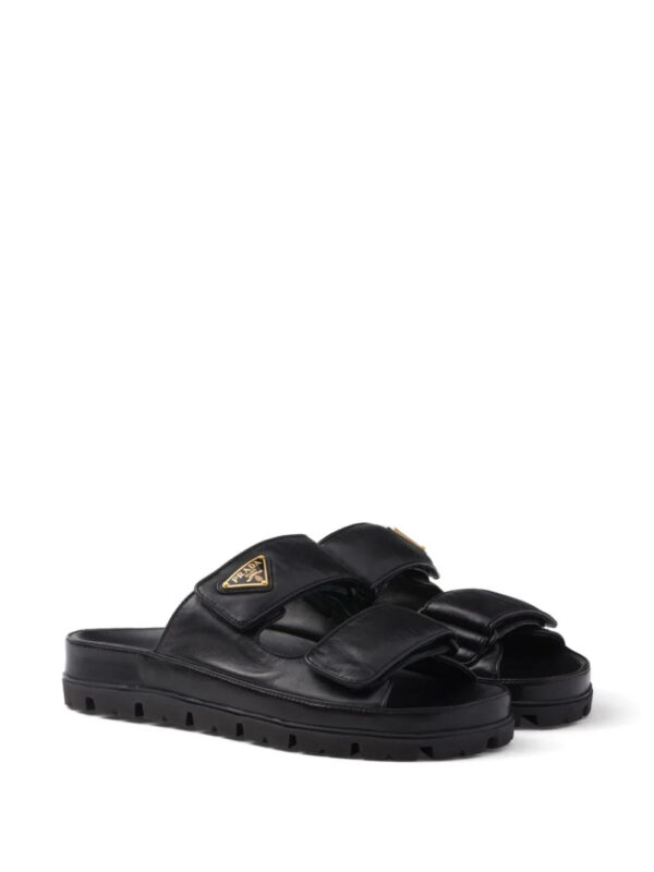 Prada  padded leather slides - Image 2