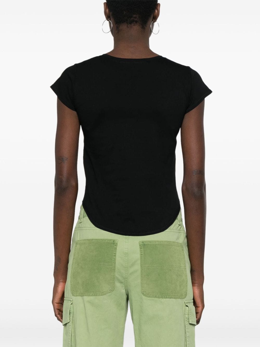 Stella McCartney graphic-print cotton T-shirt - Image 4