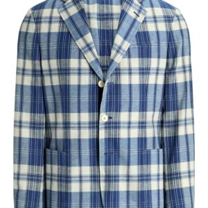 Polo Ralph Lauren  plaid cotton blazer