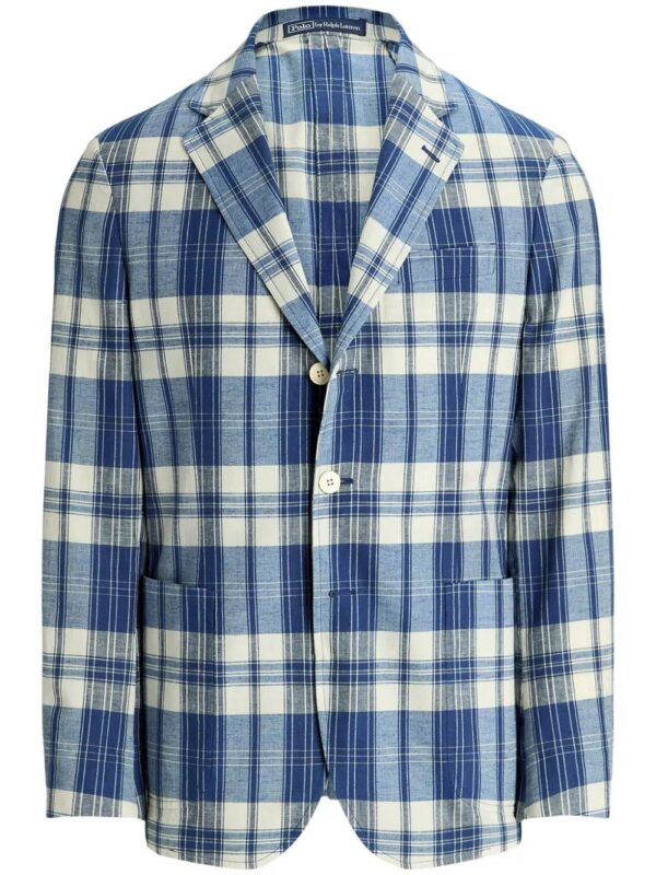 Polo Ralph Lauren  plaid cotton blazer