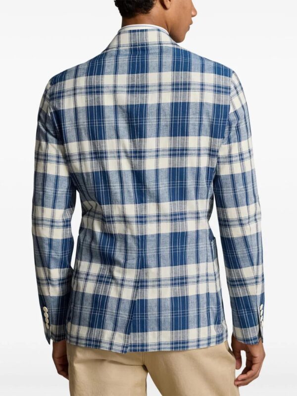Polo Ralph Lauren  plaid cotton blazer - Image 4