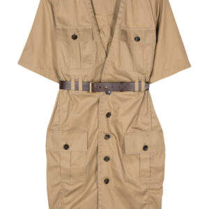 Saint Laurent  Saharienne shirt dress