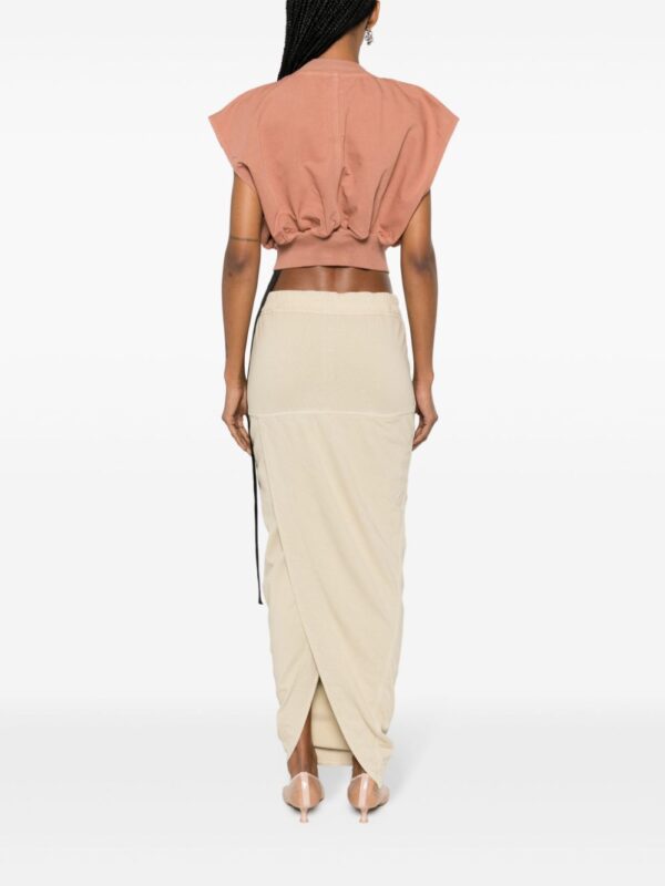 Rick Owens DRKSHDW  sleeveless cotton bomber jacket - Image 4