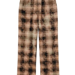 Palm Angels  check-print track pants