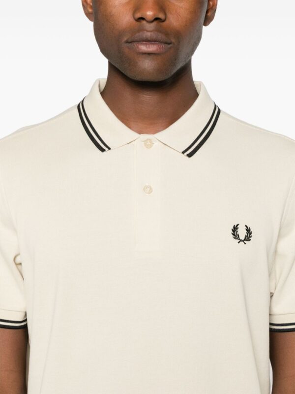 Fred Perry logo-embroidered cotton polo shirt - Image 5