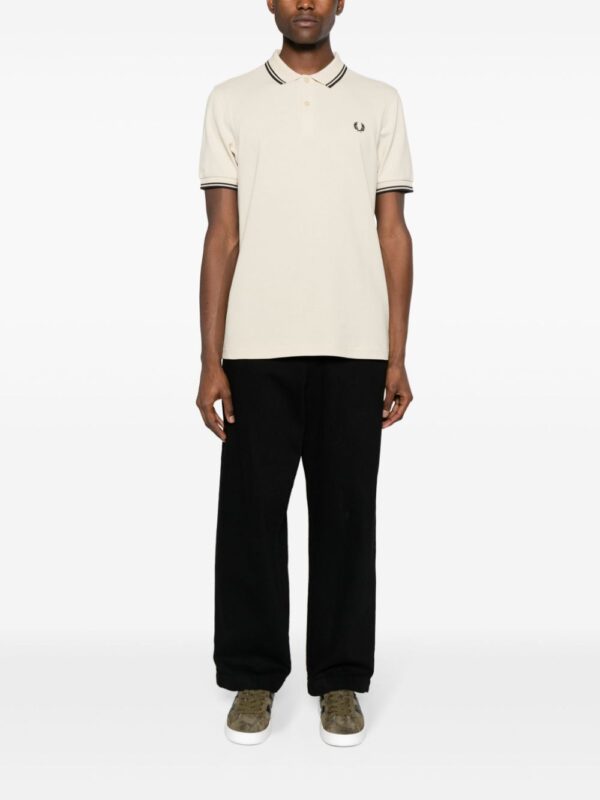 Fred Perry logo-embroidered cotton polo shirt - Image 2