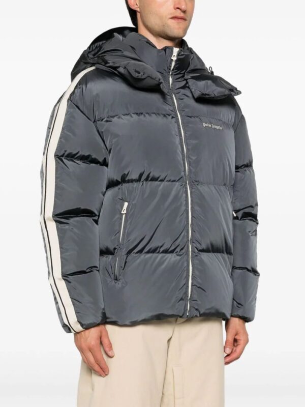 Palm Angels  logo-embroidered puffer jacket - Image 3