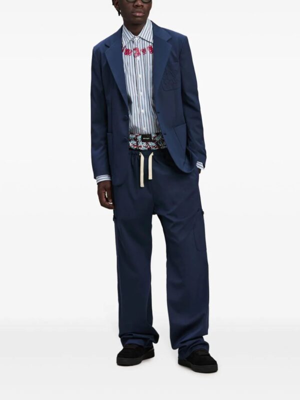 Palm Angels  logo-embroidered blazer - Image 2