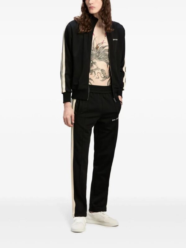 Palm Angels  logo-embroidered zip-up jacket - Image 2