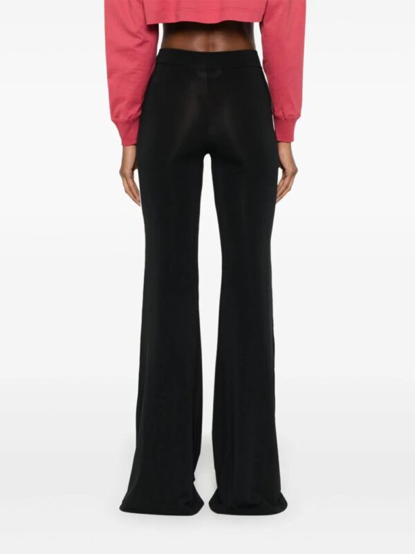 Palm Angels  monogram-embroidered flared trousers - Image 4