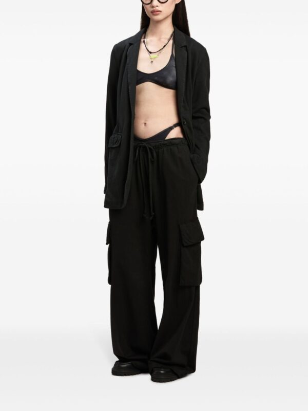 Palm Angels  wide-leg cotton cargo trousers - Image 2