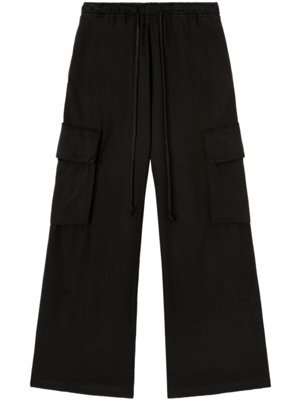 Palm Angels  wide-leg cotton cargo trousers