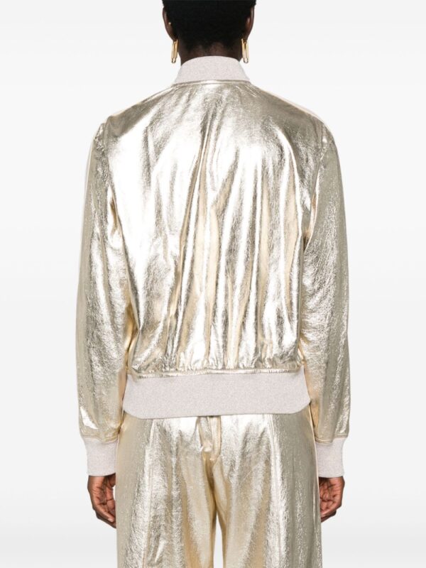 Palm Angels  leather bomber jacket - Image 4