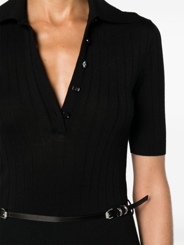 Givenchy belted wool midi dress - Image 4