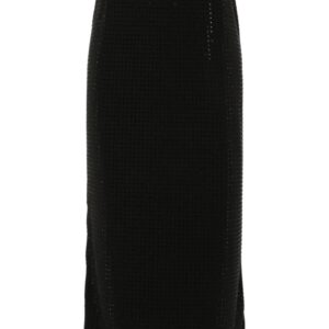 Versace Jeans Couture  crystal-embellished midi skirt