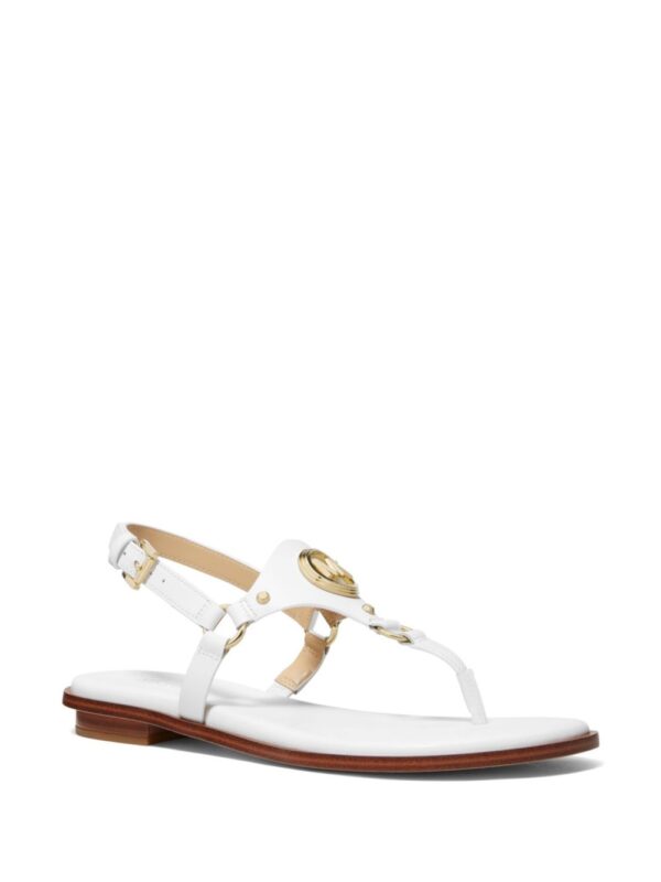 Michael Michael Kors  Casey logo-plaque thong sandals - Image 2