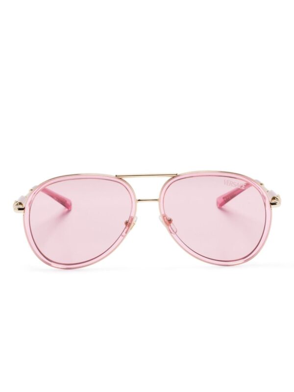Versace Eyewear pilot-frame sunglasses