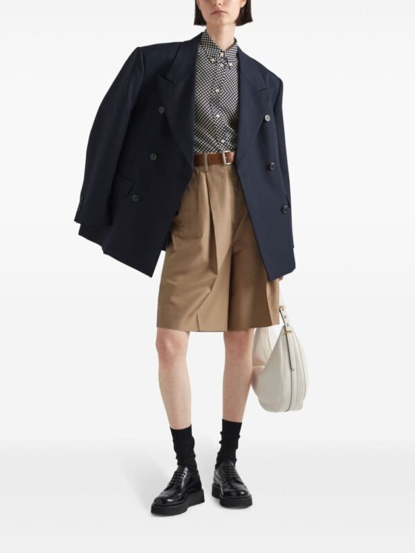 Prada Marocain polka-dot silk shirt - Image 2