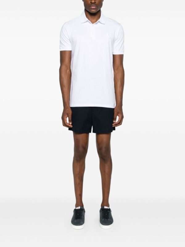 Karl Lagerfeld logo-embroidered jersey polo shirt - Image 2