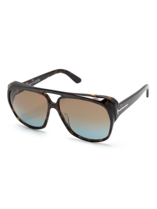 TOM FORD Eyewear Jayden oversize-frame sunglasses - Image 2