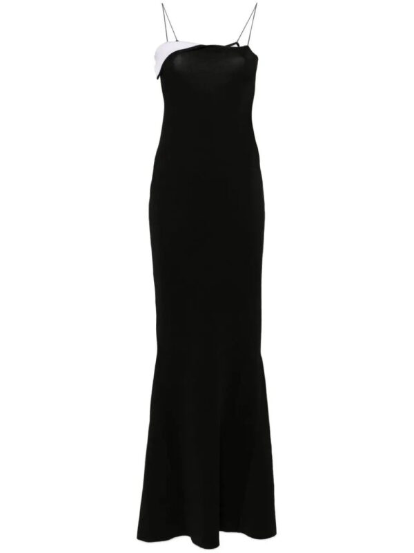 Jacquemus  Aro draped maxi dress