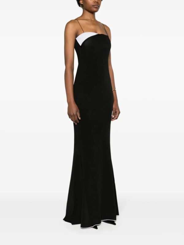 Jacquemus  Aro draped maxi dress - Image 3