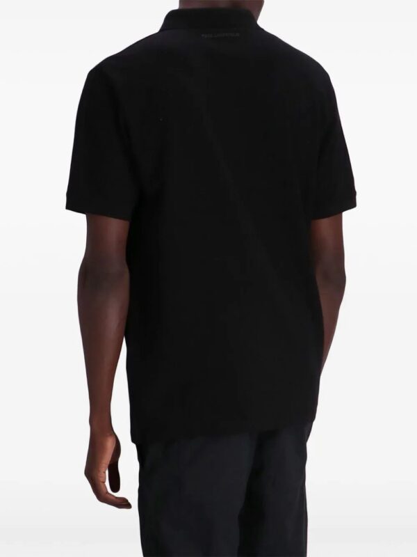 Karl Lagerfeld  K/Ikonik cotton polo shirt - Image 4