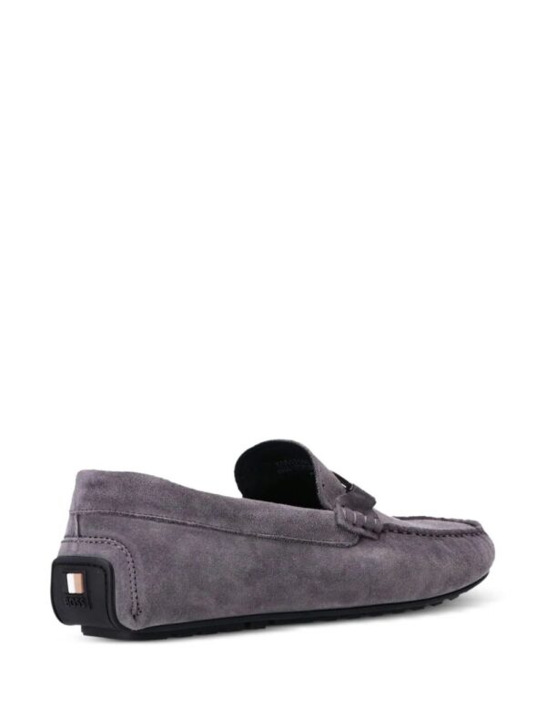 BOSS  branded-hardware suede loafers - Image 3