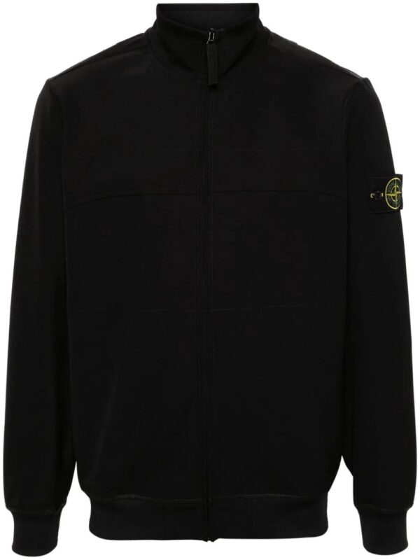 Stone Island  Compass-badge zip-up jacket