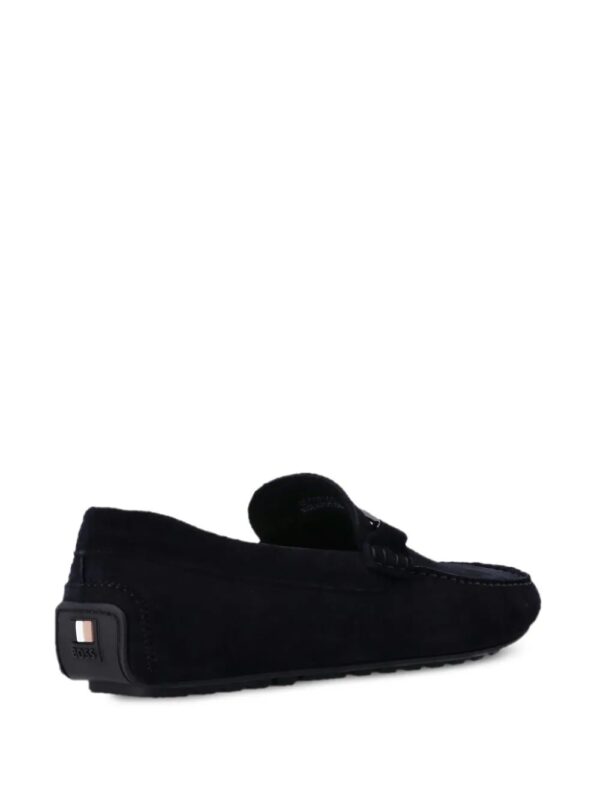 BOSS  branded-hardware suede loafers - Image 3