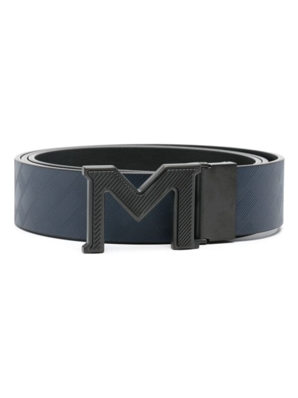 Louis Vuitton logo-buckle leather belt