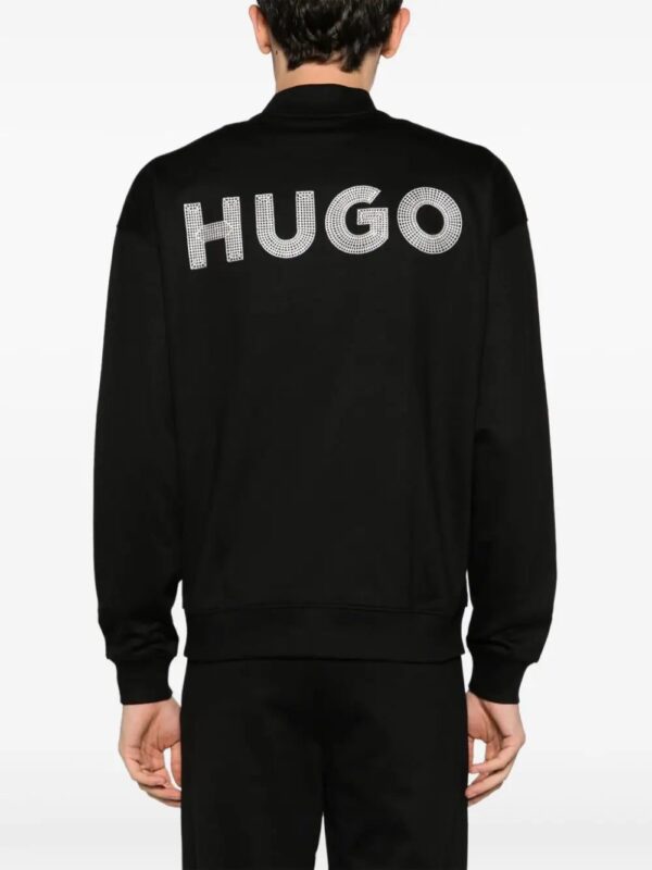 HUGO  Drochomber cotton track jacket - Image 4