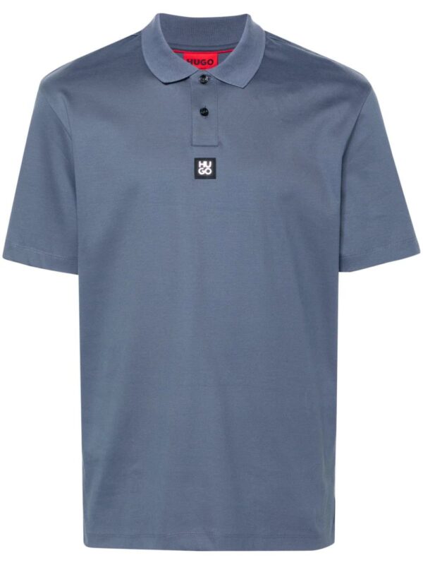 HUGO  Deabono cotton polo shirt