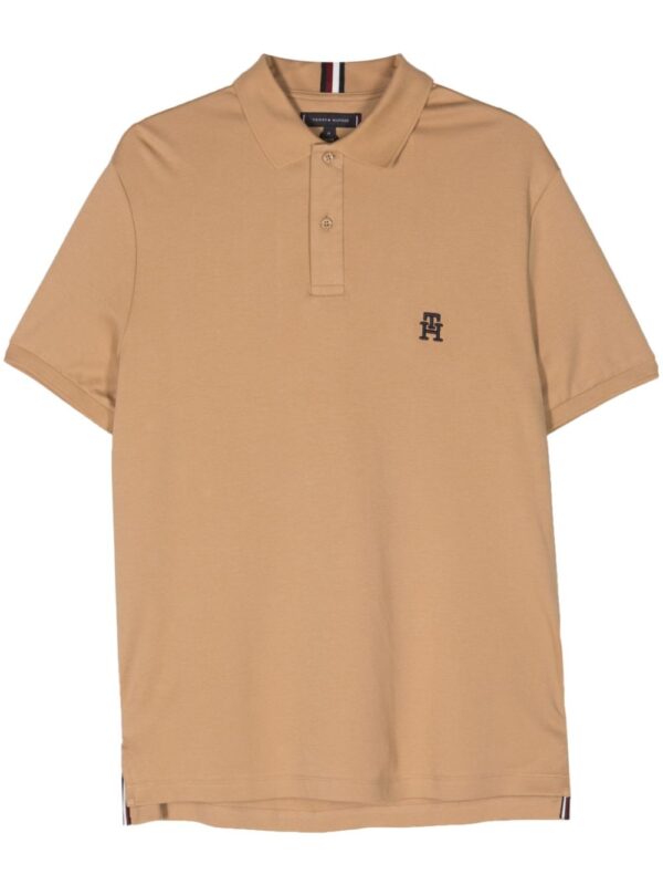 Tommy Hilfiger logo-embroidered polo shirt