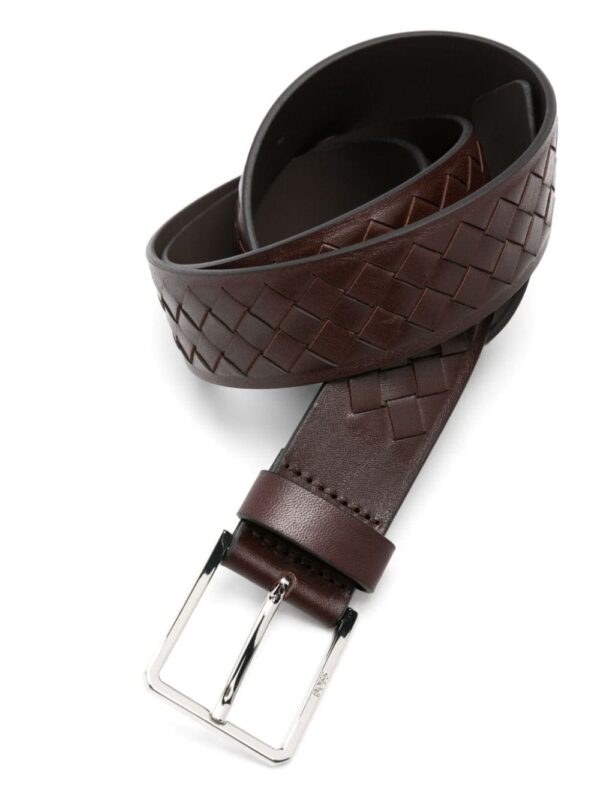 Louis Vuitton Cary woven leather belt - Image 2