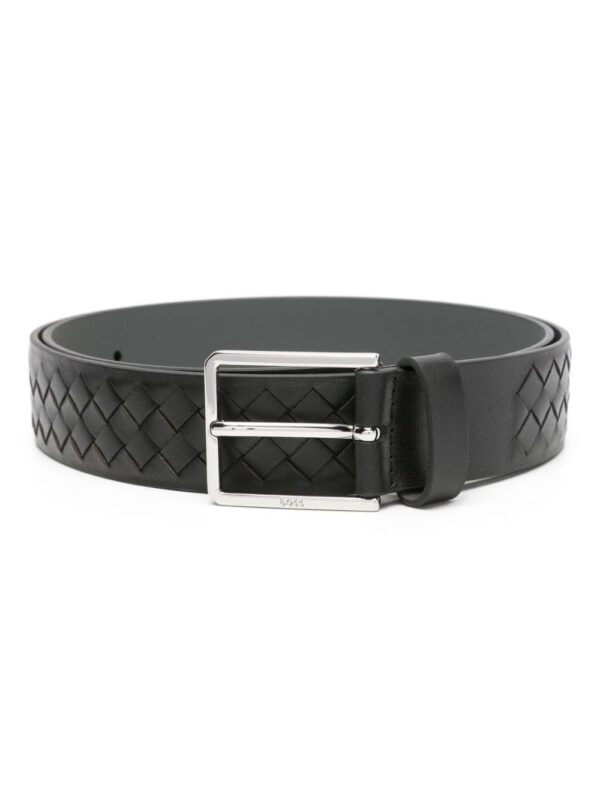 Louis Vuitton Cary woven leather belt