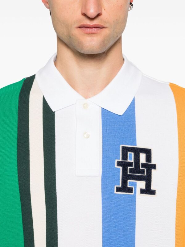 Tommy Hilfiger striped piqué polo shirt - Image 5