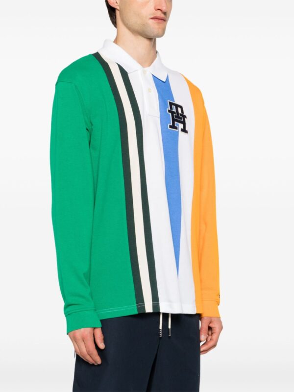 Tommy Hilfiger striped piqué polo shirt - Image 3