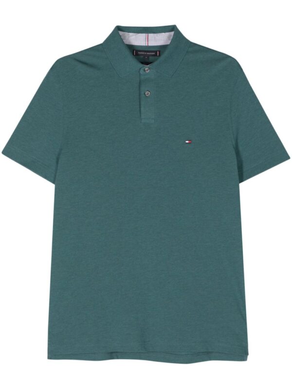 Tommy Hilfiger logo-embroidered polo shirt