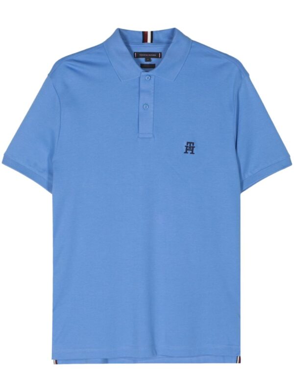 Tommy Hilfiger logo-embroidered polo shirt