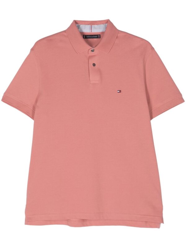 Tommy Hilfiger logo-embroidered polo shirt