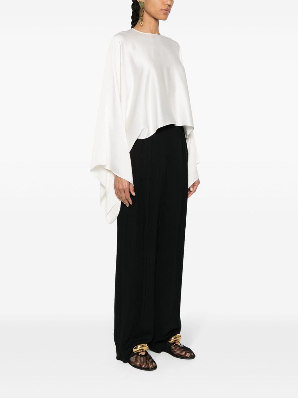 Stella McCartney draped satin blouse - Image 3