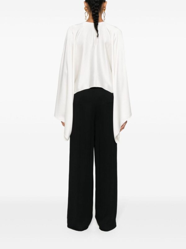 Stella McCartney draped satin blouse - Image 4
